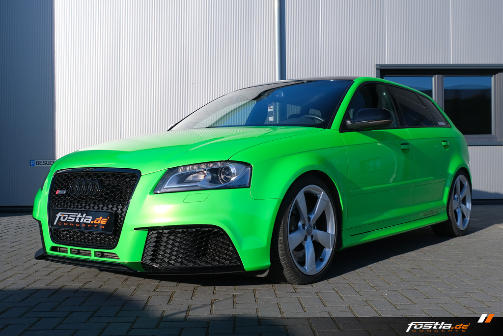 Audi RS3 8PA PWF Gymkhana Green Limited Vollfolierung Grün Hannover  (1).jpg